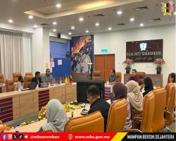 KUNJUNGAN DELEGASI IMT-GT KE MAJLIS BANDARAYA SEREMBAN