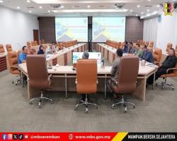 KUNJUNGAN HORMAT JABATAN PERIKANAN NEGERI SEMBILAN KE MBS