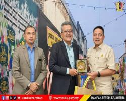 KUNJUNGAN HORMAT DELEGASI MAJLIS DAERAH KETEREH PERBANDARAN ISLAM KE MAJLIS BANDARAYA SEREMBAN