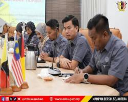 KUNJUNGAN HORMAT DELEGASI MAJLIS DAERAH KETEREH PERBANDARAN ISLAM KE MAJLIS BANDARAYA SEREMBAN