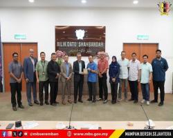 KUNJUNGAN HORMAT JABATAN PERIKANAN NEGERI SEMBILAN KE MBS