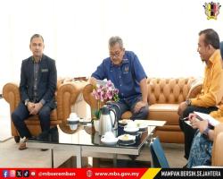 KUNJUNGAN HORMAT DARIPADA KESATUAN KEBANGSAAN PEKERJA-PEKERJA PIHAK BERKUASA TEMPATAN (ANULAE) CAWANGAN SEREMBAN