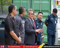 LATIHAN KAWAD KAKI KONTINJEN PERBARISAN MBS