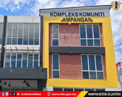 LAWATAN TURUN PADANG DATUK BANDAR MAJLIS BANDARAYA SEREMBAN KE KOMPLEKS KOMUNITI AMPANGAN