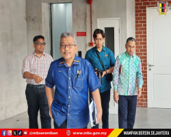 LAWATAN TURUN PADANG DATUK BANDAR MAJLIS BANDARAYA SEREMBAN KE KOMPLEKS KOMUNITI AMPANGAN