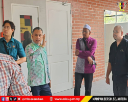 LAWATAN TURUN PADANG DATUK BANDAR MAJLIS BANDARAYA SEREMBAN KE KOMPLEKS KOMUNITI AMPANGAN