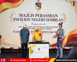 MAJLIS PERASMIAN PAVILION NEGERI SEMBILAN DI MAHA 2026