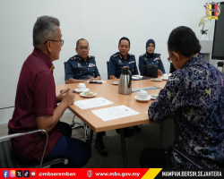KUNJUNGAN HORMAT DARIPADA JABATAN KASTAM DIRAJA MALAYSIA NEGERI SEMBILAN