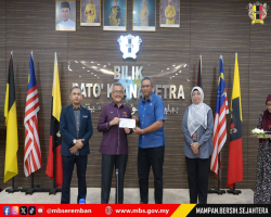 Sesi Penyerahan Surat Pemangkuan dan Kenaikan Pangkat Secara Time-Based Berasaskan Kecemerlangan (TBK1), Majlis Bandaraya Seremban
