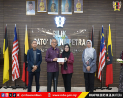 Sesi Penyerahan Surat Pemangkuan dan Kenaikan Pangkat Secara Time-Based Berasaskan Kecemerlangan (TBK1), Majlis Bandaraya Seremban